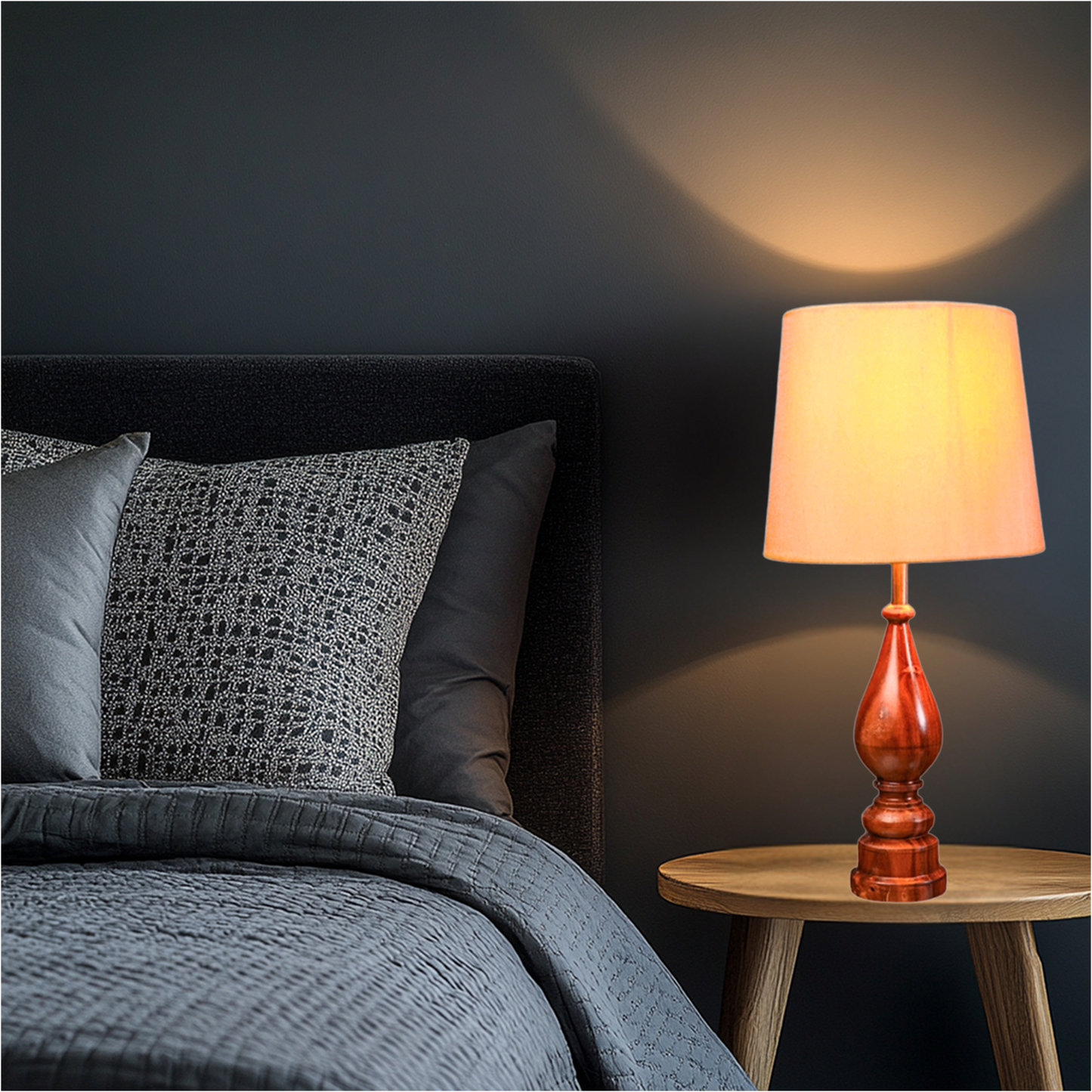 Classic Wooden Table Lamp