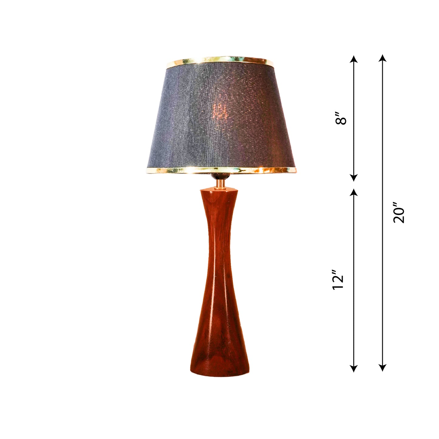 Alpine Summit Wooden Lamp