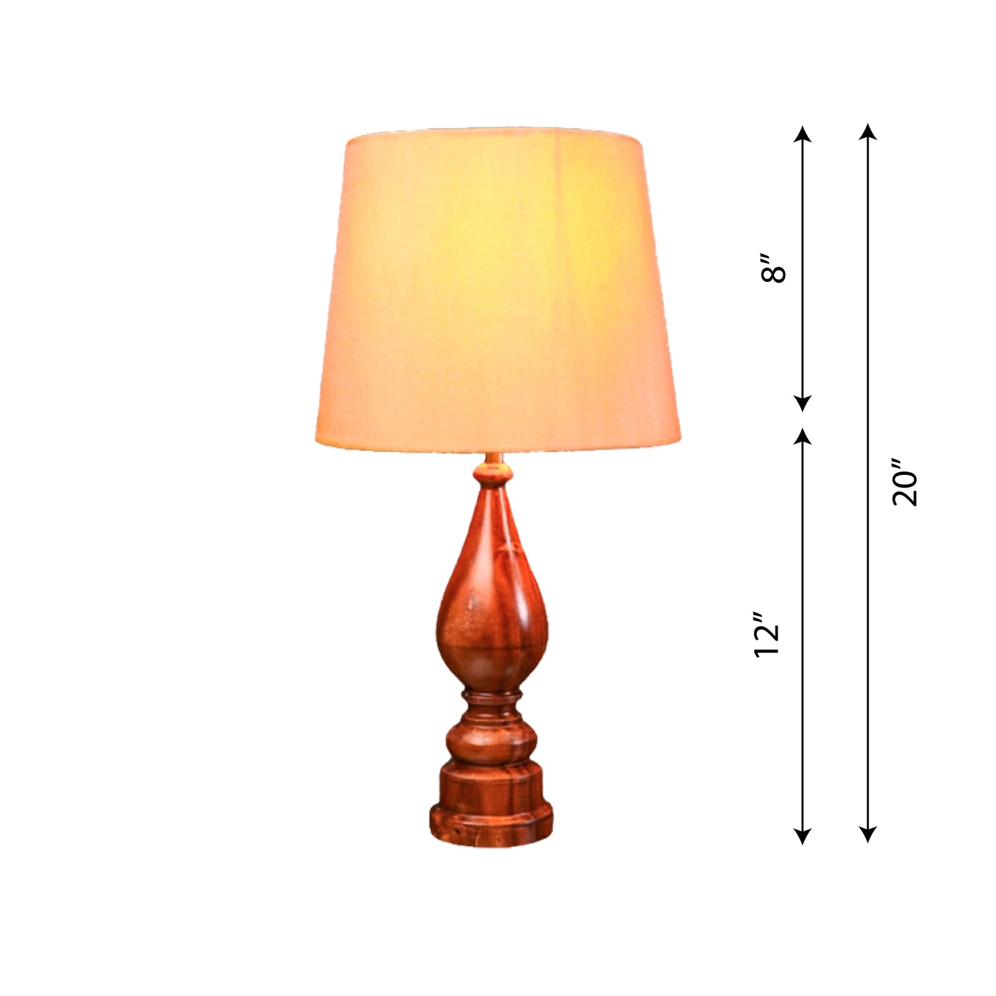 Classic Wooden Table Lamp